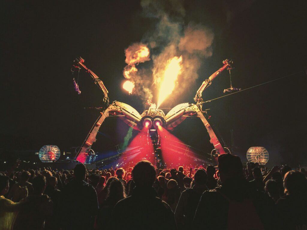 Glastonbury Festival. Photo by Joe Green on Unsplash