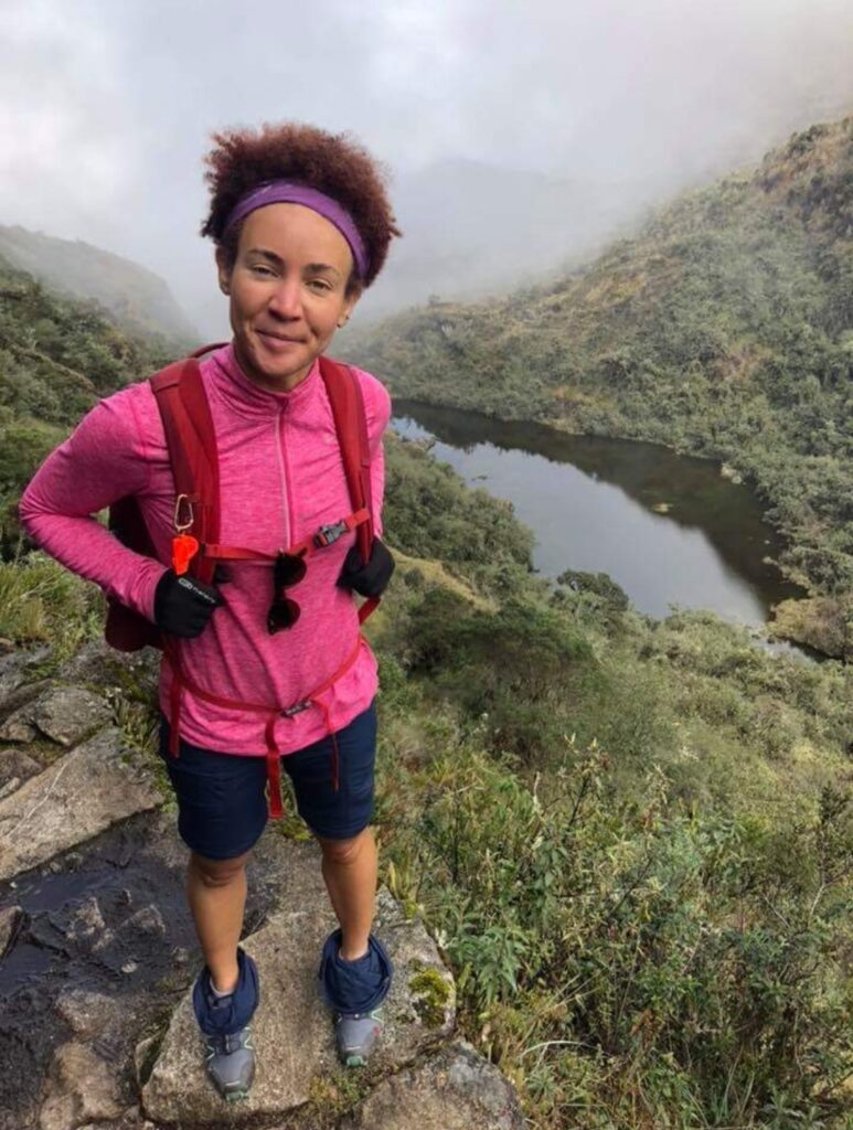 Hiking along the Inca Trail in 2017. Source: Rebecca Campbell