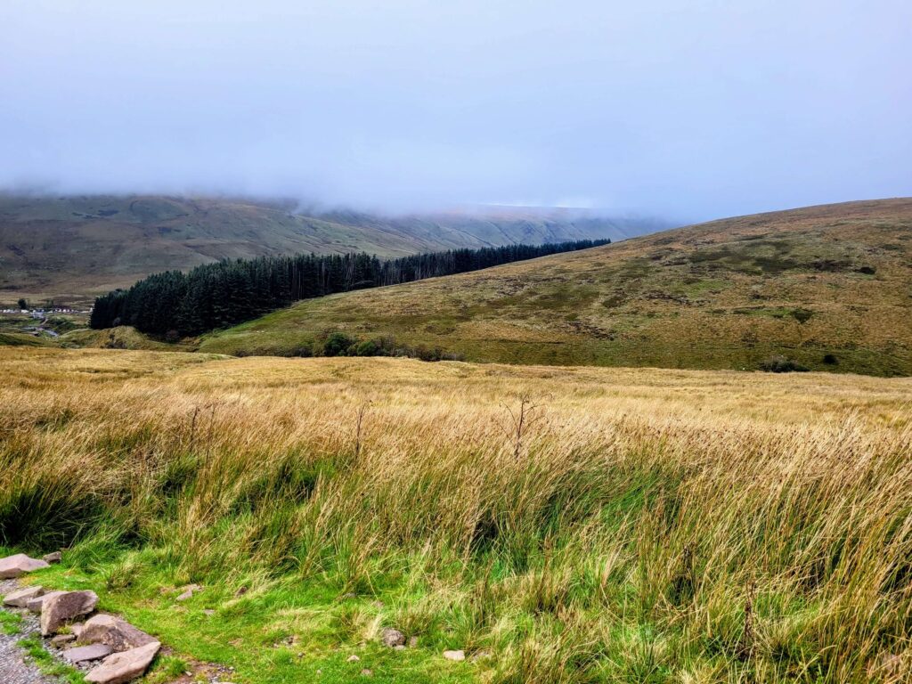 Walking up toward Pen Y Fan in the Brecon Beacons. Source: Rebecca Campbell Ltd