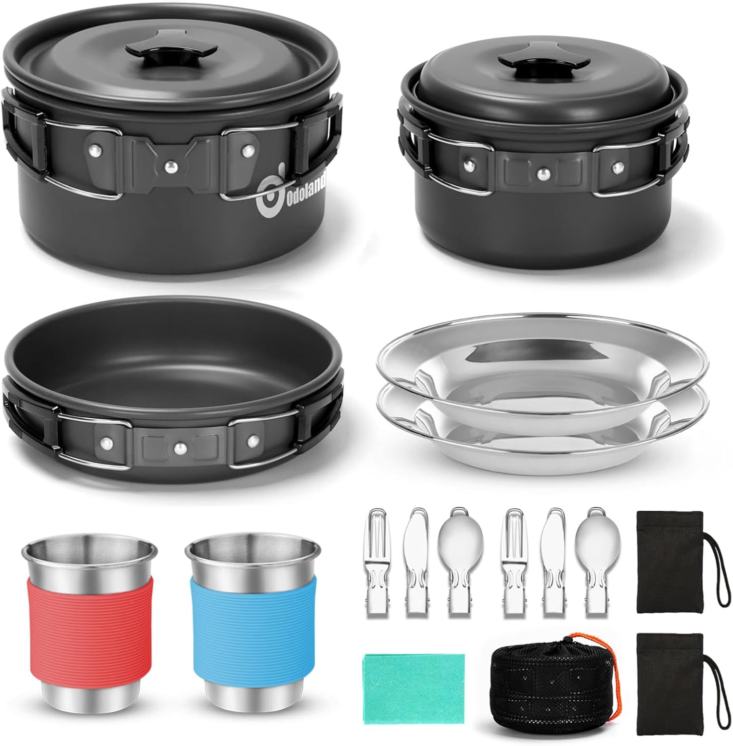 Odoland Camping Cookware Set. Source: Amazon