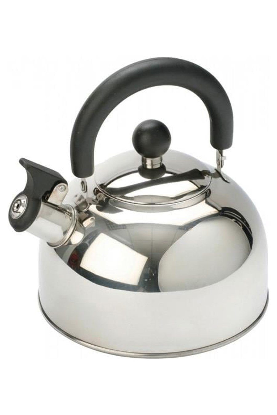 Vango 2L Stainless Steel Kettle With Folding Handle. Source: Mountain Warehouse