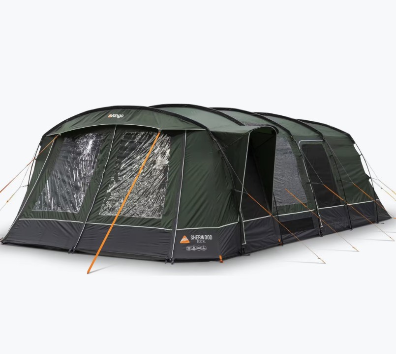 Vango Sherwood 600XL Poled Tent. Source: Decathalon