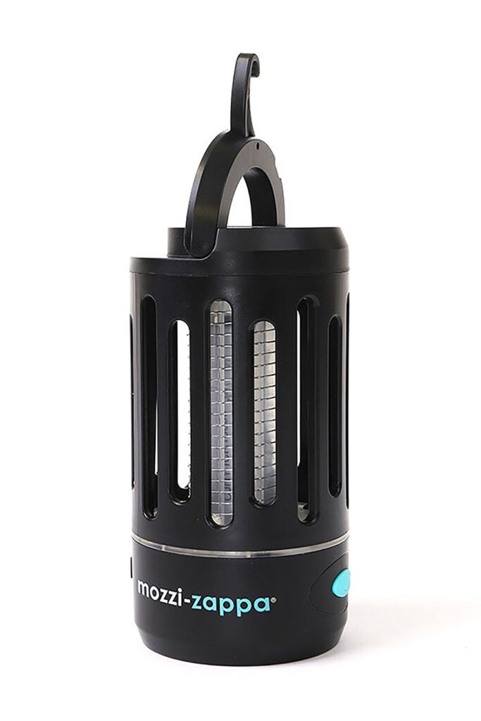 Camo Black Mozzi Zappa 2 in 1 Rechargeable Lamp. Source: Mountain Warehouse