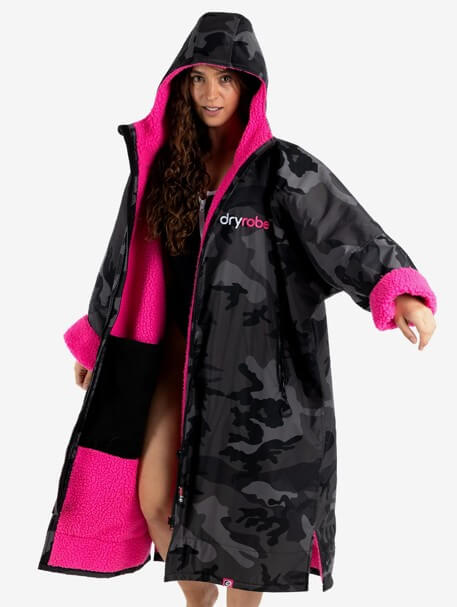 DryRobe Pink and Black. Source: DryRobe