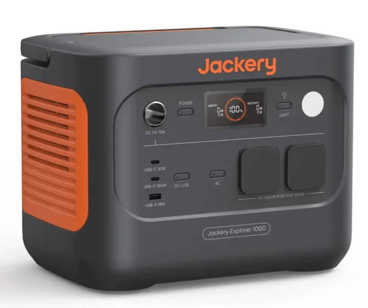 Jackery Explorer Portable Power Station. Source: CamperNation