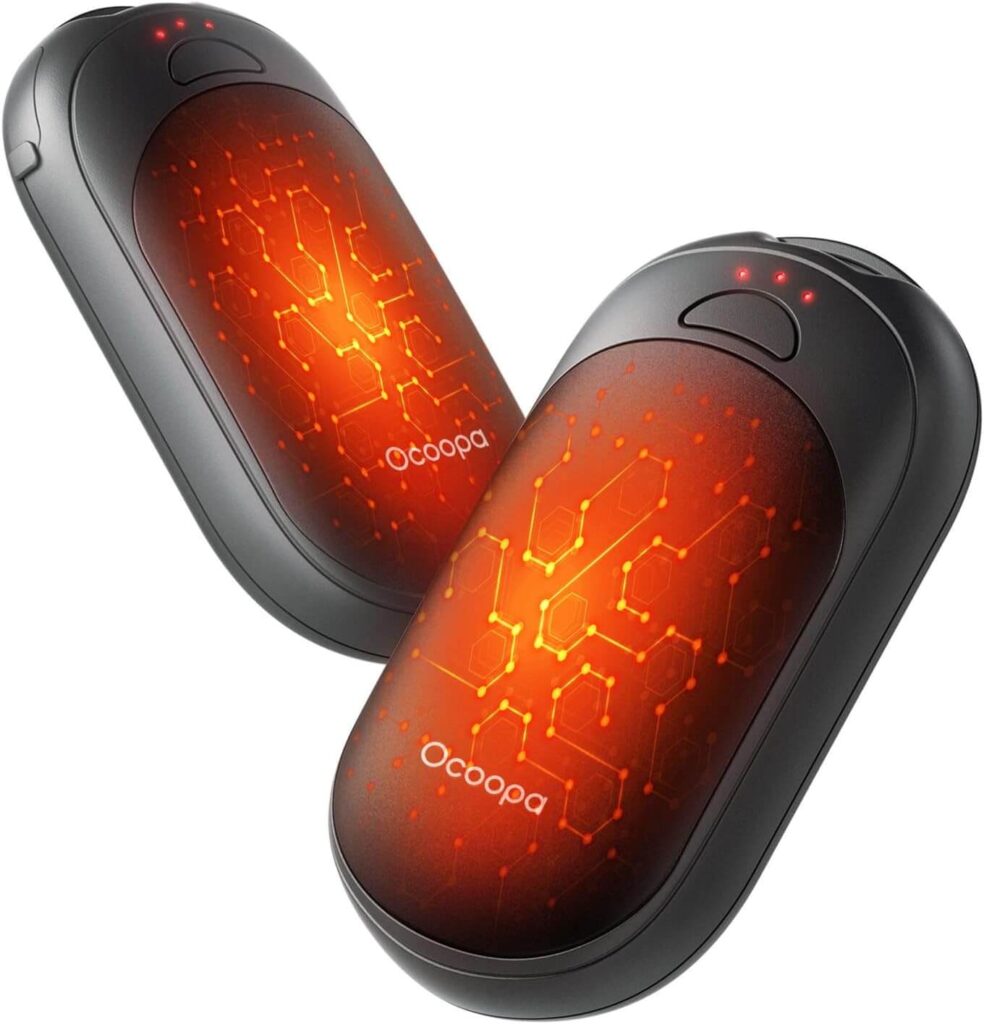 Rechargeable hand warmers. Source: Amazon