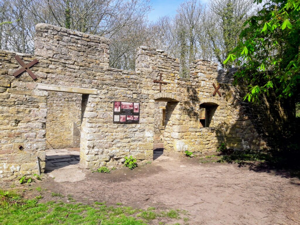 The Rectory Cottages in Tyneham Village near St Mary's Church and the school. Source: Rebecca Campbell Ltd