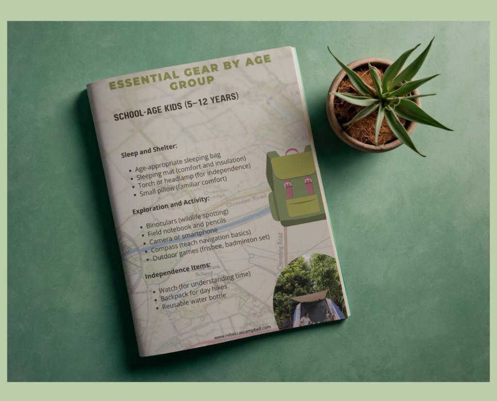 Family Camping Printable Checklist. Source: Rebecca Campbell Ltd