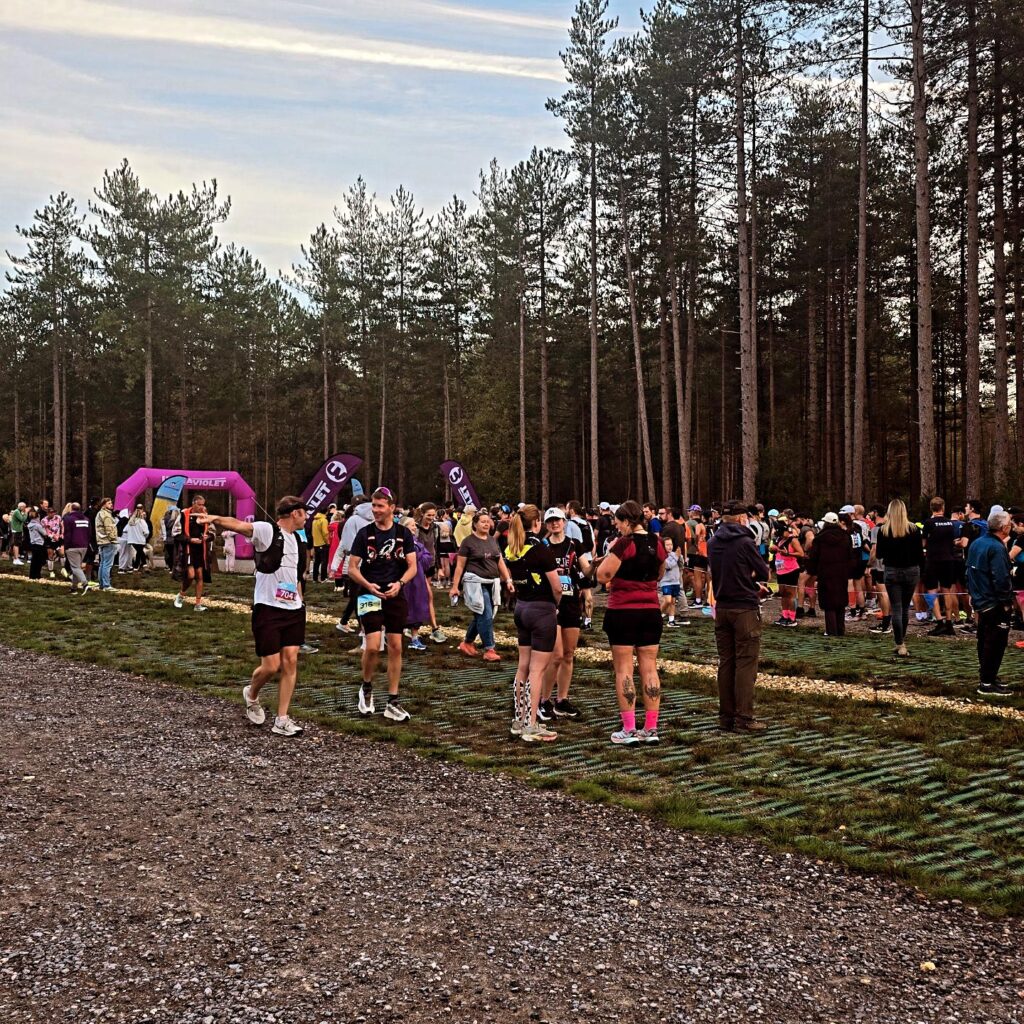 At the start line for the Run to the Sea Bournemouth at Moors Valley. Source: Rebecca Campbell Ltd